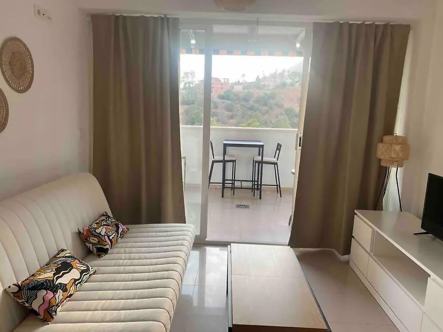Piso Cerca A La Playa Con Piscina Y Vistas Al Mar Lejlighed Benalmádena